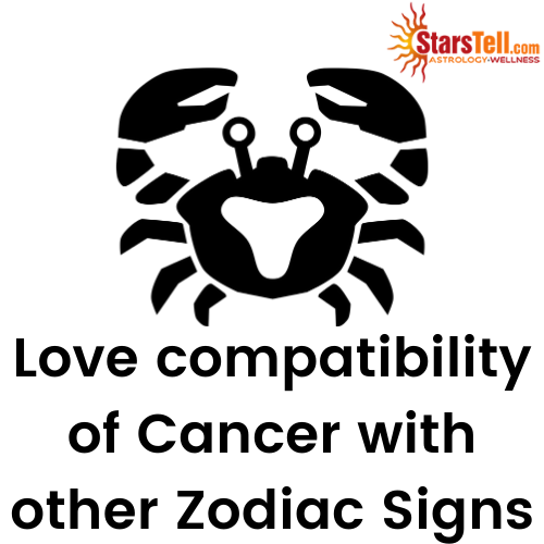 Love Compatibility Of Cancer With Other Zodiac Signs Starstell