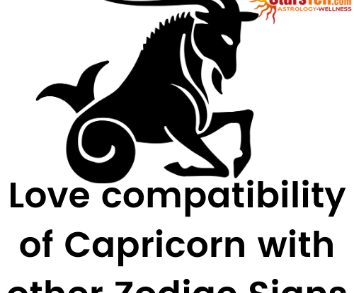Capricorn Love Compatibility with other Zodiac signs