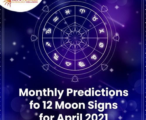 Monthly Predictions for 12 Moon Signs for April 2021,