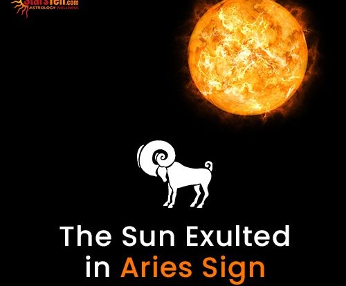 The #Sun Exulted in Aries Sign