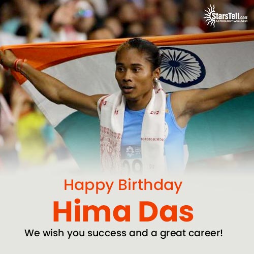 Happy Birthday Hima Das: We wish you success and a great career!
