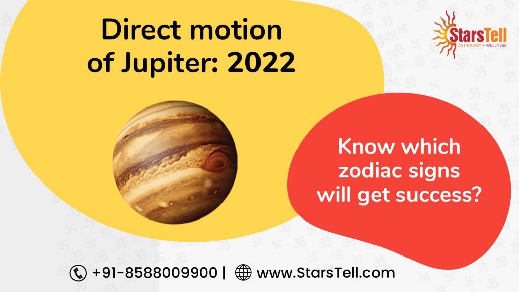Jupiter Direct Motion in Pisces