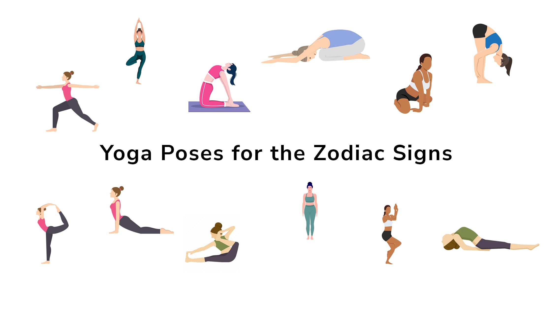 Astrological Yoga: Best Yoga Pose for your Zodiac Sign
