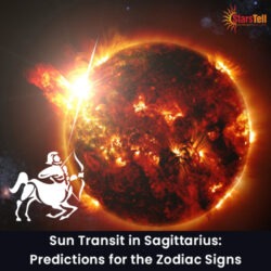 Sun Transit in Sagittarius