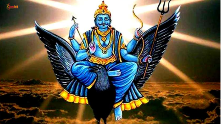 Astrological chart showing Shani Sade Sati effects on Pisces in 2026 with planetary positions and zodiac symbols.