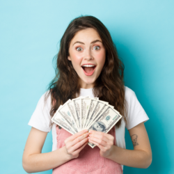 Numerology concept showing lucky birth dates linked to sudden money gains