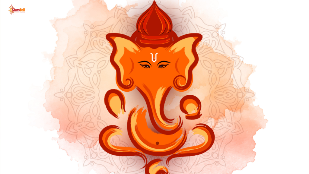 Sacred idol of Siddhivinayak Ganpati with a right-turned trunk inside the Siddhivinayak Temple, symbolizing divine power and auspiciousness.