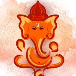 Sacred idol of Siddhivinayak Ganpati with a right-turned trunk inside the Siddhivinayak Temple, symbolizing divine power and auspiciousness.