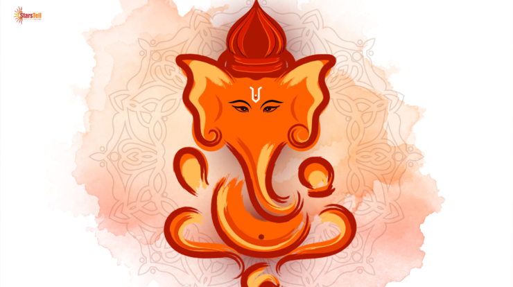 Sacred idol of Siddhivinayak Ganpati with a right-turned trunk inside the Siddhivinayak Temple, symbolizing divine power and auspiciousness.