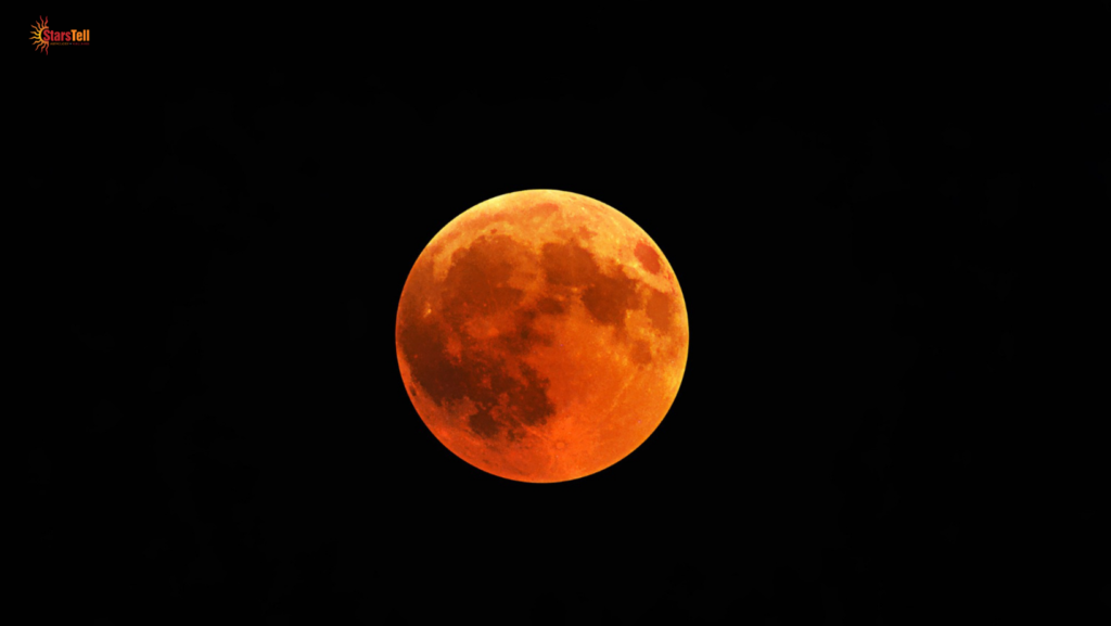 Blood Moon 2026 total lunar eclipse showing a deep red moon in the night