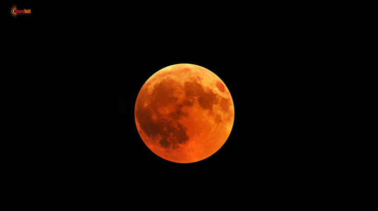 Blood Moon 2026 total lunar eclipse showing a deep red moon in the night