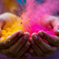 Holi Celebration at Barsana