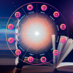 12 signs and cosmic background representing Monthly Predictions April 2026