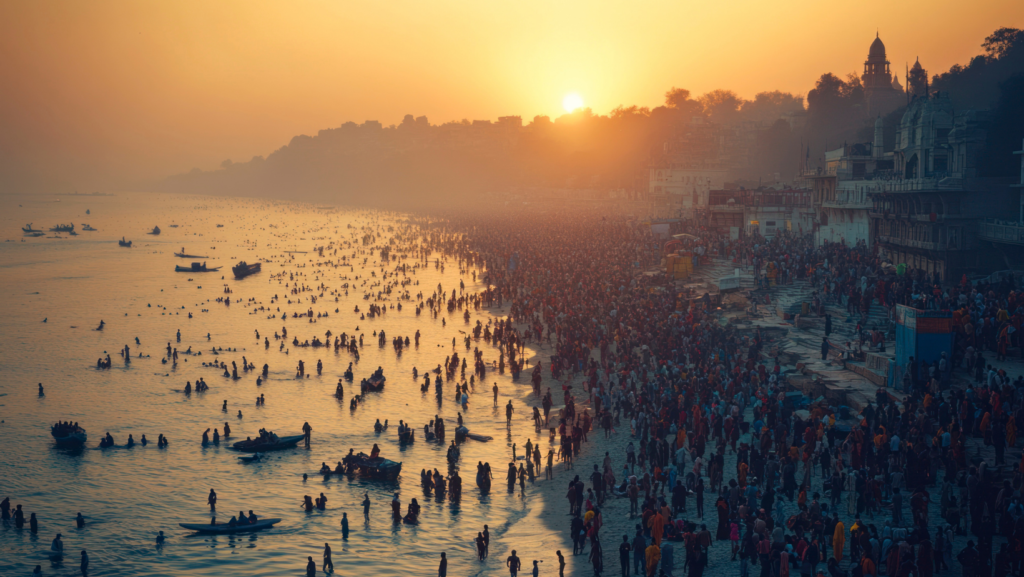 Ganga Saptami 2026, symbolizing purification and spiritual devotion.