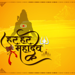 Devotees performing Shivratri puja with Shivling abhishek using milk, belpatra, and diya during Adhika Maas.
