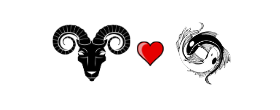 Love compatibility of Aries & Pisces